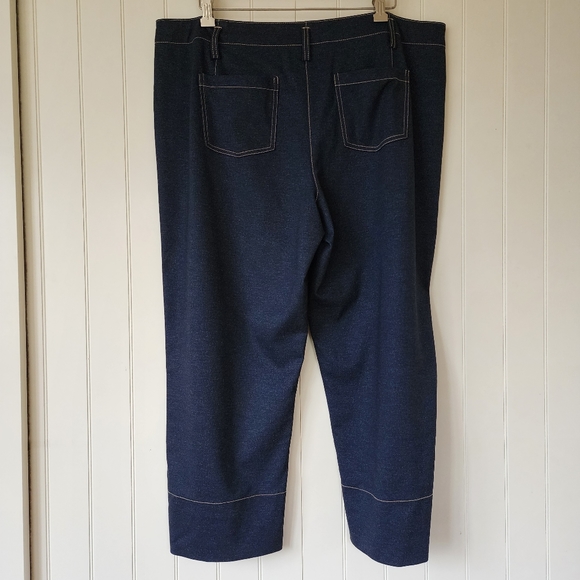 OLSEN MONA Straight Stretch Denim Pants 16 - Picture 2 of 9